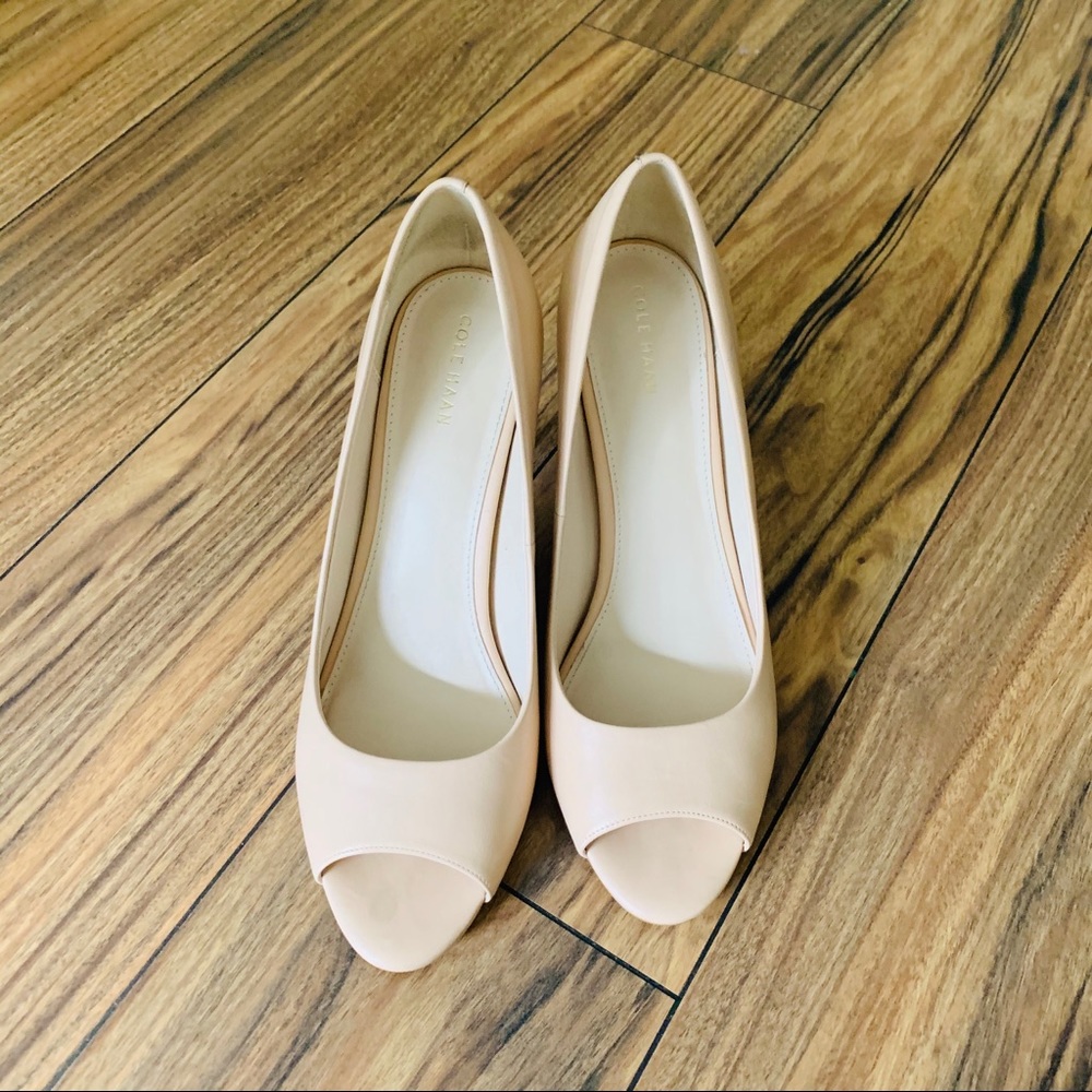 Cole Haan Peep Toe Heel
